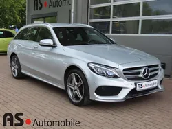 Iridiumsilber Gebraucht 2016 Mercedes C250 AMG line Kombi | 24.790 € (Fairer Preis)