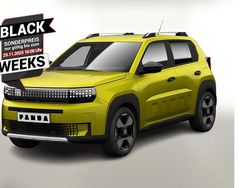 Gelb Neu 2025 Fiat Grande Panda La Prima SUV | 22.588 € (Fairer Preis)