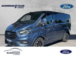 Chromablau metallic Gebraucht 2021 Ford Transit Custom Sport Van / Kleinbus | 37.990 € (Fairer Preis)