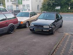 Schwarz Gebraucht 1995 VW Golf Cabriolet Cabrio | 1.000 €