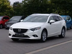 Weiß metallic Gebraucht 2014 Mazda 6 Center-Line Kombi | 17.400 €