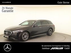 Metalliclack obsidianschwarz Gebraucht 2024 Mercedes E450 AMG line Kombi | 62.989 € (Guter Preis)