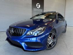 Blau Gebraucht 2017 Mercedes E400 AMG line Coupé | 27.900 €
