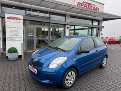 Blue mica metallic / caribbean Gebraucht 2008 Toyota Yaris Cool Limousine | 5.190 € (Teuer)