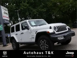 Weiss Neu 2024 Jeep Wrangler Unlimited Sahara SUV | 59.990 € (Guter Preis)
