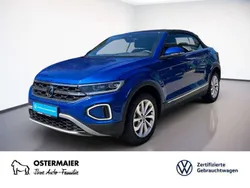 Ravennablau metallic Gebraucht 2024 VW T-Roc Cabriolet Style Cabrio | 25.350 € (Superpreis)