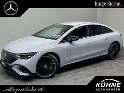 Grau Gebraucht 2024 Mercedes EQE350 AMG Limousine | 54.790 € (Etwas zu teuer)