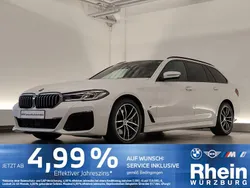 Weiß Gebraucht 2022 BMW 530 Performance Kombi | 44.280 € (Teuer)