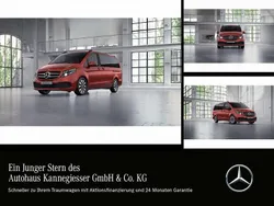 Rot Gebraucht 2023 Mercedes V250 Edition Van / Kleinbus | 47.990 € (Superpreis)