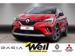Dezirrot, dach black pearlschwarz (metallic) Gebraucht 2022 Renault Captur Techno SUV | 19.790 € (Etwas zu teuer)
