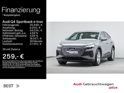 Kieselgrau Gebraucht 2021 Audi Q4 Sportback e-tron Advanced SUV | 30.488 € (Fairer Preis)