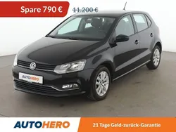 Schwarz Gebraucht 2016 VW Polo Comfortline Kleinwagen | 10.410 € (Fairer Preis)