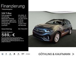 Indiumgrau metallic / schwarz Neu 2025 VW T-Roc R-line SUV | 44.490 €