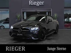 Metalliclack graphitgrau (metallic) Gebraucht 2023 Mercedes E450 Night Cabrio | 59.900 € (Superpreis)