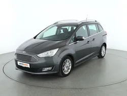 Grau Gebraucht 2015 Ford Grand C-Max Titanium Van / Kleinbus | 13.590 € (Fairer Preis)