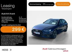 Navarrablau (metallic) Gebraucht 2024 Audi A4 S-Line Kombi | 39.999 € (Fairer Preis)