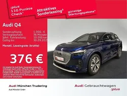 Navarrablau metallic Gebraucht 2024 Audi Q4 e-tron Advanced SUV | 43.851 € (Fairer Preis)