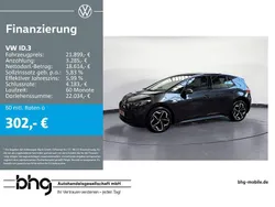 Mangangrau metallic/schwarz Gebraucht 2021 VW ID.3 Pro Kleinwagen | 21.899 € (Fairer Preis)