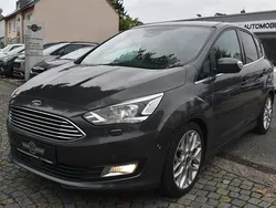 Grau Gebraucht 2018 Ford C-MAX Titanium Van / Kleinbus | 14.490 € (Fairer Preis)