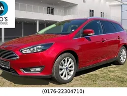 Rot Gebraucht 2017 Ford Focus Titanium Kombi | 7.650 € (Superpreis)