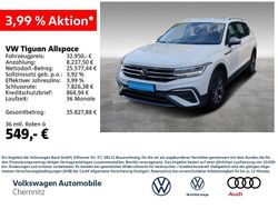 Pure white Gebraucht 2022 VW Tiguan Allspace Life SUV | 32.950 € (Fairer Preis)