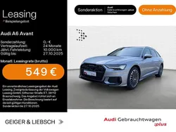 Florettsilber metallic Gebraucht 2024 Audi A6 S-Line Kombi | 59.539 €