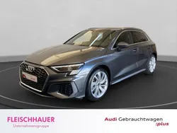 Grau Gebraucht 2024 Audi A3 Sportback S-Line Limousine | 31.680 € (Fairer Preis)