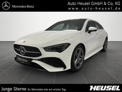 Unilack polarweiß Gebraucht 2024 Mercedes CLA200 Shooting Brake AMG Kombi | 37.900 € (Teuer)