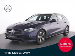 Blau metalliclack sodalithblau Gebraucht 2024 Mercedes C200 Avantgarde Kombi | 38.885 € (Fairer Preis)