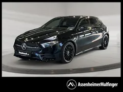 Schwarz Gebraucht 2021 Mercedes A250 AMG Limousine | 33.849 € (Etwas zu teuer)