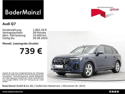 Waitomoblau metallic Gebraucht 2024 Audi Q7 SUV | 74.430 € (Etwas zu teuer)