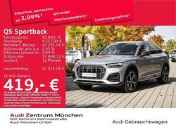 Silber Gebraucht 2023 Audi Q5 Sportback Advanced SUV | 45.849 € (Teuer)