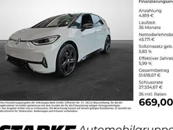 Gletscherweiß metallic Gebraucht 2024 VW ID.3 GTX Kleinwagen | 48.740 € (Guter Preis)