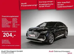 Schwarz Gebraucht 2022 Audi Q4 Sportback e-tron S-Line SUV | 34.830 € (Guter Preis)