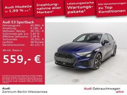 Navarrablau metallic Gebraucht 2024 Audi S3 Ambiente Limousine | 46.889 € (Teuer)