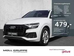 Gletscherweiss metallic Gebraucht 2022 Audi Q8 Ambiente SUV | 59.940 € (Superpreis)