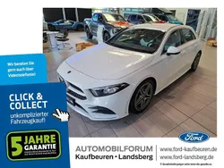 Polarweiss Gebraucht 2018 Mercedes A200 AMG line Limousine | 18.490 € (Guter Preis)