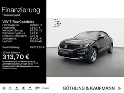 Deep black perleffekt Gebraucht 2021 VW T-Roc Cabriolet Style Cabrio | 26.930 € (Fairer Preis)