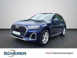 Navarrablau metallic (metallic) Gebraucht 2021 Audi Q5 Comfort SUV | 31.900 € (Superpreis)