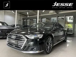 Mythosschwarz metallic Gebraucht 2021 Audi A8L Sport Limousine | 51.990 € (Guter Preis)