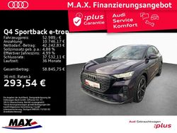 Auroraviolett metallic Gebraucht 2025 Audi Q4 e-tron S-Line SUV | 52.989 €