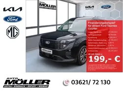 Obsidianschwarz metallic Neu 2025 Ford Tourneo Courier Titanium Van / Kleinbus | 27.538 € (Guter Preis)