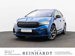 Raceblau metallic Gebraucht 2021 Skoda Enyaq iV SportLine SUV | 28.925 € (Teuer)