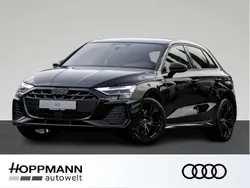 Mythosschwarz metallic Neu 2025 Audi A3 S-Line Limousine | 48.580 € (Teuer)