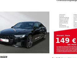 Schwarz Gebraucht 2024 Audi A6 S-Line Kombi | 46.880 €