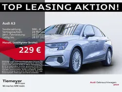 Silber Gebraucht 2024 Audi A3 Advanced Limousine | 27.290 € (Fairer Preis)