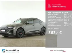 Weiß (gletscherweiß metallic) Gebraucht 2023 Audi Q8 e-tron S-Line SUV | 67.978 € (Guter Preis)