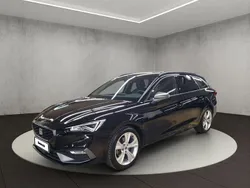 Midnight schwarz metallic Gebraucht 2021 Seat Leon FR Kombi | 19.950 € (Fairer Preis)