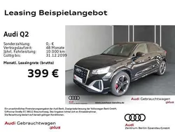 Schwarz Gebraucht 2024 Audi Q2 S-Line SUV | 30.333 € (Fairer Preis)