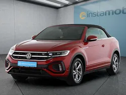 Rot Gebraucht 2024 VW T-Roc Cabriolet Cabrio | 32.399 € (Fairer Preis)